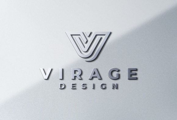 3D Metallic Chrome Logo Mockup Signage: A Realistic Way to Present Your Brand Identity