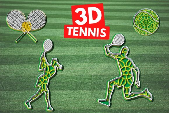 3D Tennis SVG Bundle: A Comprehensive Guide for Designers and Craft Enthusiasts