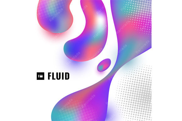 Abstract 3D Colorful Fluid Shape: A Guide to Choosing and Using High-Quality Vector Graphics