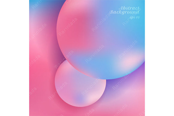 Abstract 3D Sphere Gradient Background: A Creative Design Tool