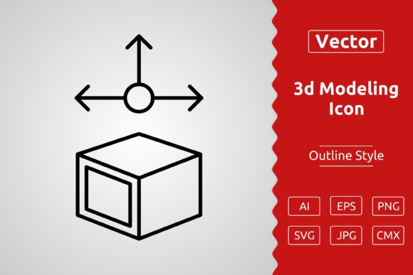 Everything You Need to Know About Vector 3D Modeling Outline Icons
