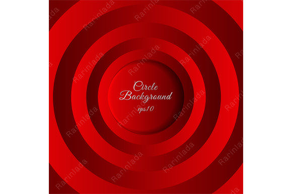 Exploring the Aesthetics and Applications of 3D Red Circles Layer Overlap Backgrounds