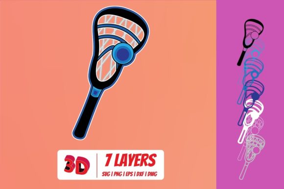Lacrosse 3D Layered SVG Cut File: A Practical Guide for Designers and Creators