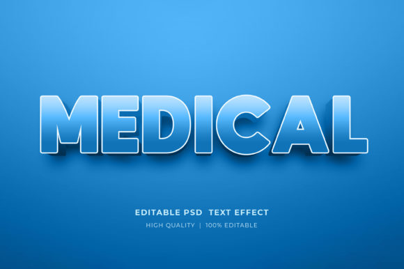 Optimizing Visual Communication with Medical 3D Editable Style Text Effect